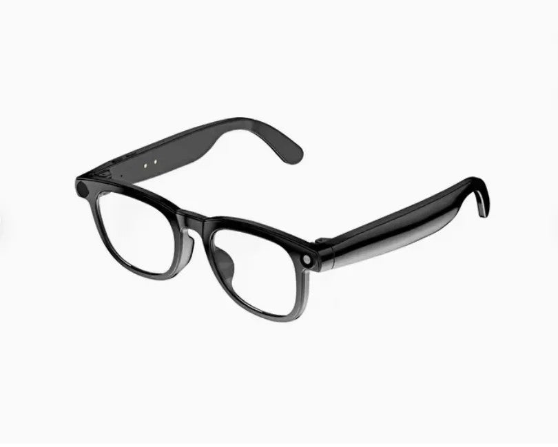 Smart Glasses with Camera, AI Photo Recognition, Voice Recording, Audio Calls, Wearable Headphones