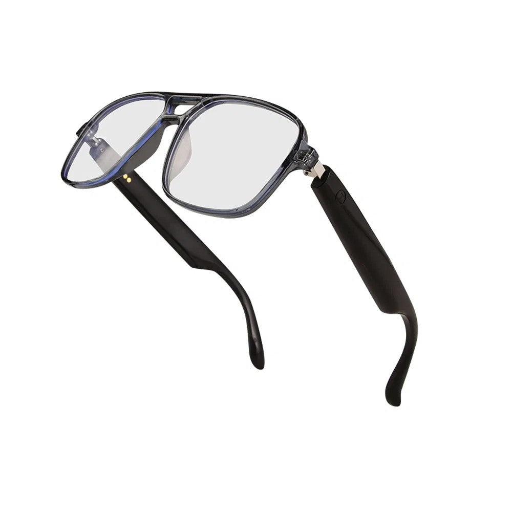Bluetooth AI Smart Glasses, Cycling Sunglasses with Camera, GPS, Music, Women
