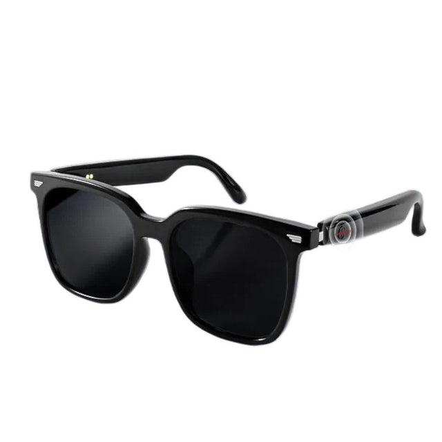 Bluetooth Smart Glasses, Gesture Control, Long Battery Life, Lightweight AR Sunglasses for Gamers & Creators