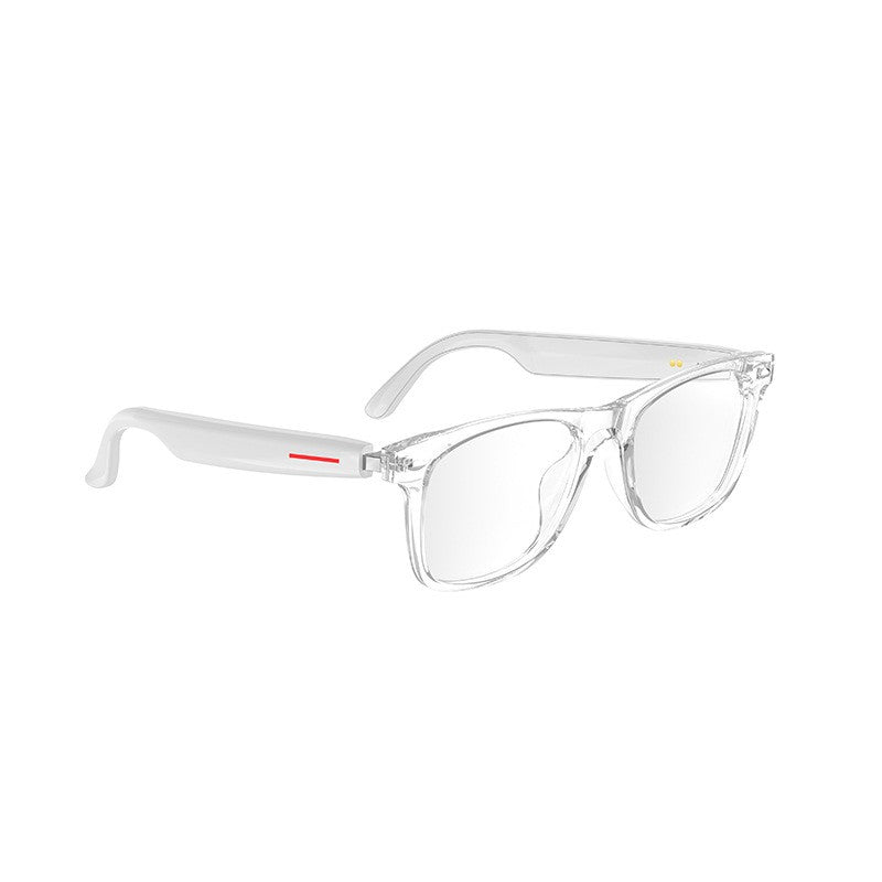 AI Translation Smart Glasses, Wireless Bluetooth Sunglasses with UV400, Intelligent Earbuds