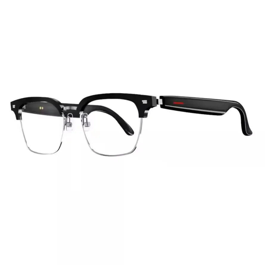 Smart Glasses with Bluetooth Speakers, Blue Light Filtering Polarized Sunglasses, Touch Control, UV400