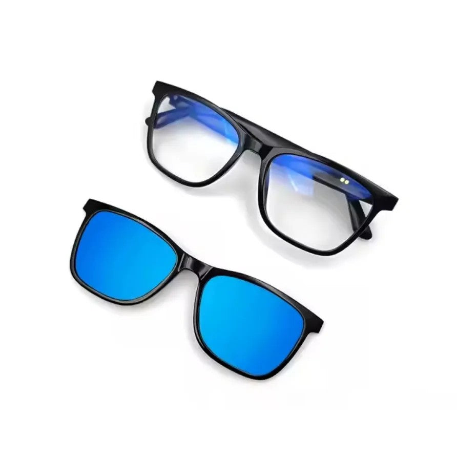 Square Smart Glasses, Waterproof Eyewear, Remote Shooting, Smart Sunglasses, Bluetooth
