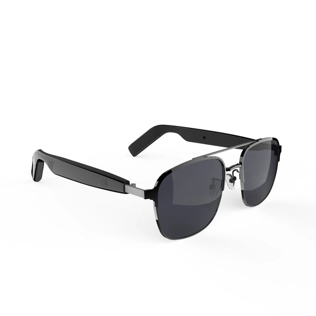 Wireless Smart Glasses, AI Voice Control, Smart Sunglasses, Anti Blue Light
