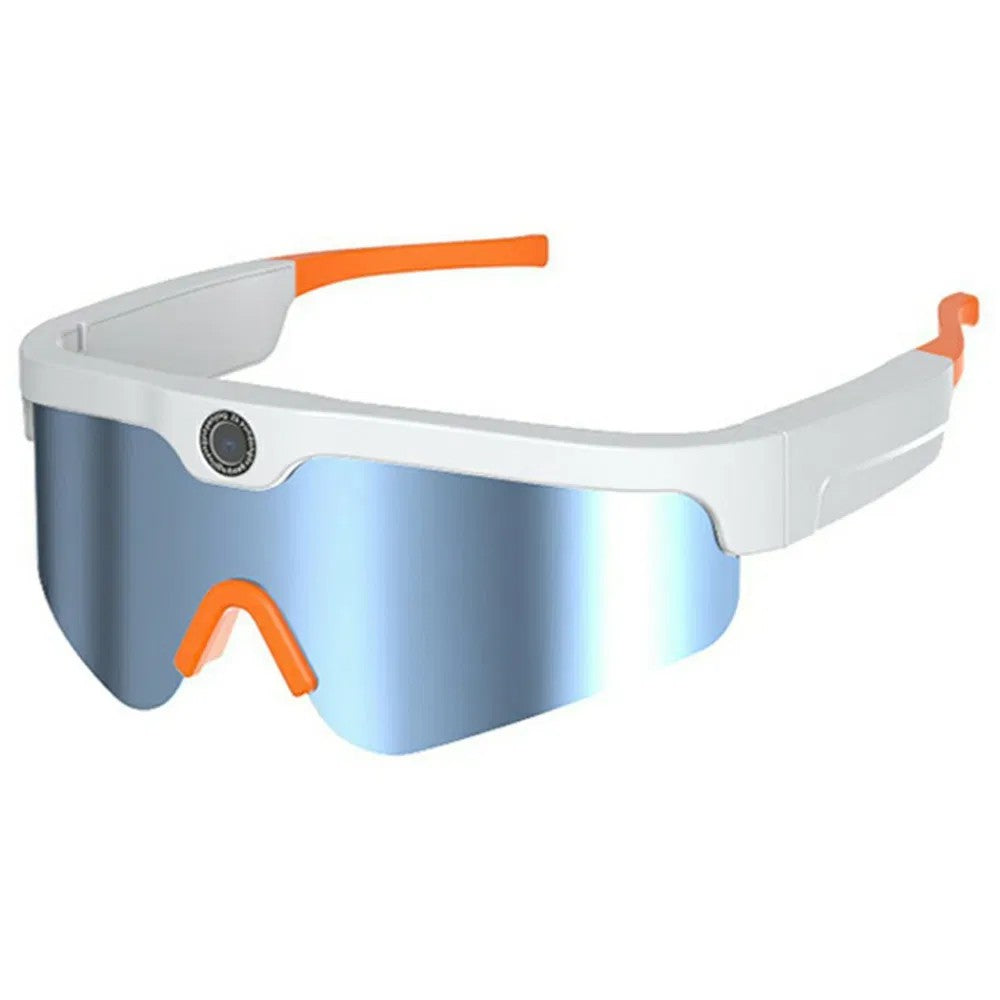Smart Glasses with 4K HD Camera, Waterproof UV Protection, AI Translation, for Outdoor Cycling