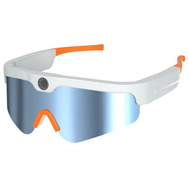 Smart Glasses with 4K HD Camera, Waterproof UV Protection, AI Translation, for Outdoor Cycling