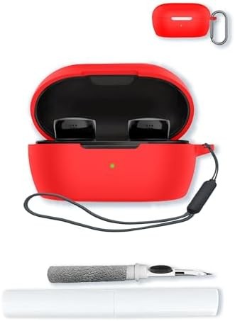 Compatible with Bose QuietComfort Earbuds Silicone Case, Keychain, Cleaning Kit, Lanyard