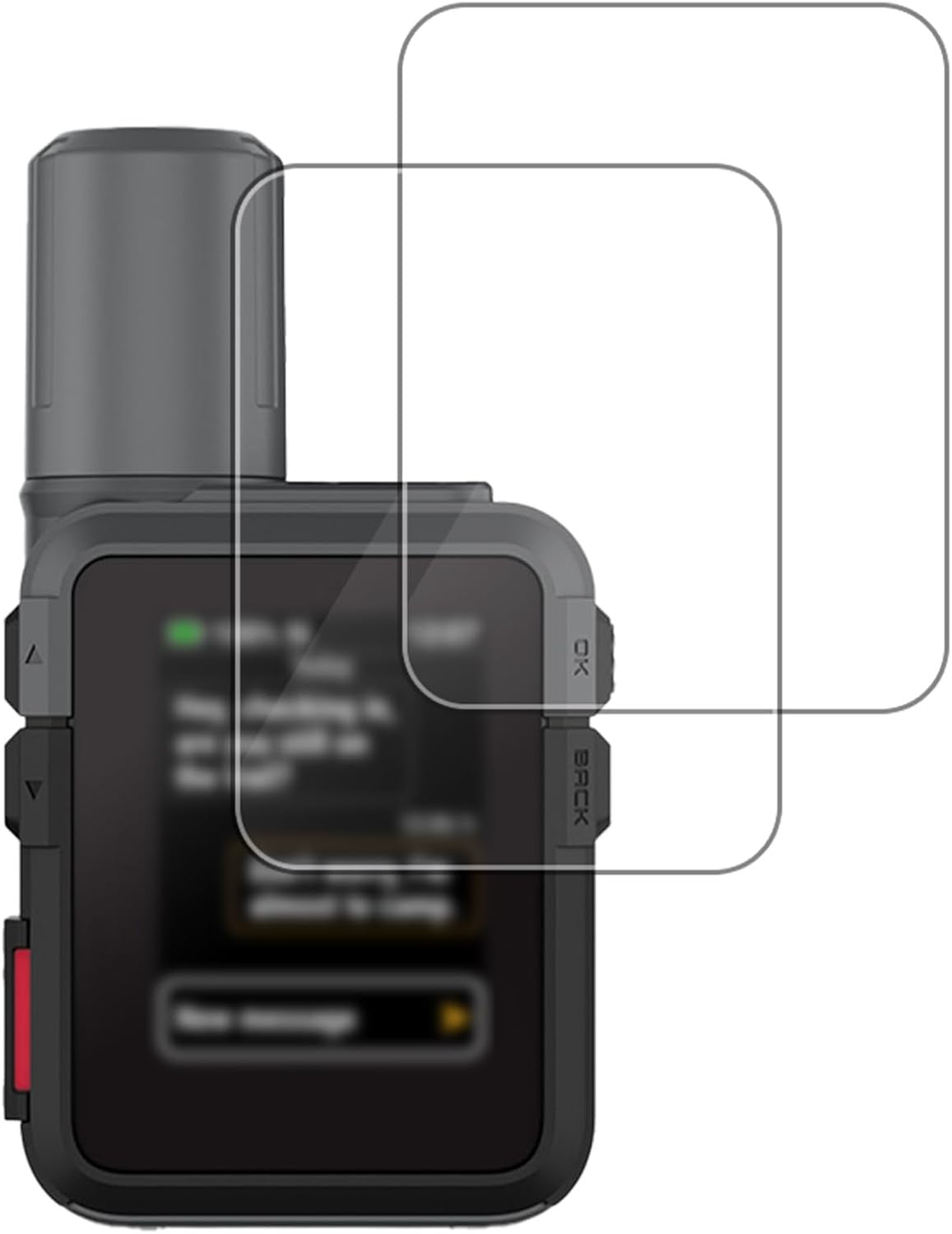 2 Pack TPU Screen Protector Compatible with Garmin inReach Mini 3 Plus/3, Anti-Scratch