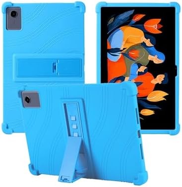 Compatible with Lenovo Idea Tab Plus 12.1 Inch, Silicone Kickstand Shockproof Case for Kids