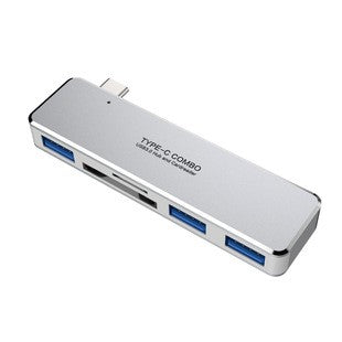 5-in-1 USB-C Hub for MacBook, Type-C Splitter Multi-Port Adapter with 5 Ports for Laptop Notebook