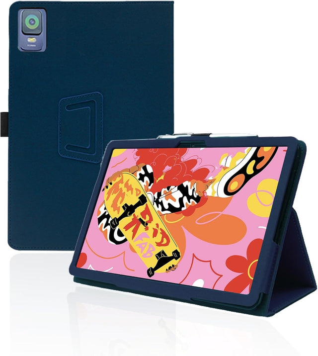 Case for XPPen Magic Drawing Pad 12.2", PU Leather, Foldable Stand, Pencil Holder, Wrist Strap