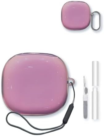 Compatible with SHOKZ OpenFit 2 T920 TPU Case, Keychain, Cleaning Kit & Lanyard