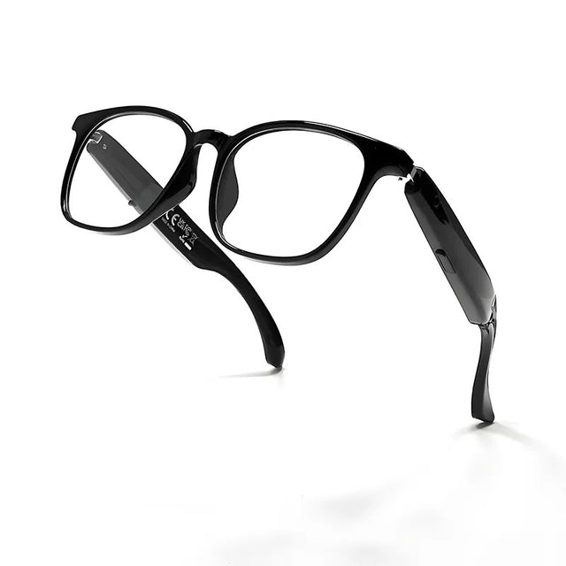 Smart Glasses with AI Voice Assistant, Anti-Blue Light, Translate, Bluetooth 5.4, Music, Hands-Free Call