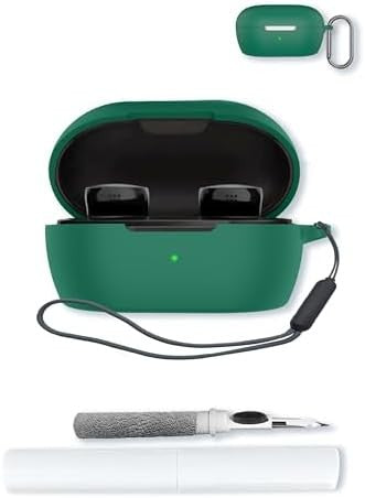 Silicone Case for Bose QuietComfort Earbuds 2024, Soft Protective Cover with Keychain & Cleaning Kit