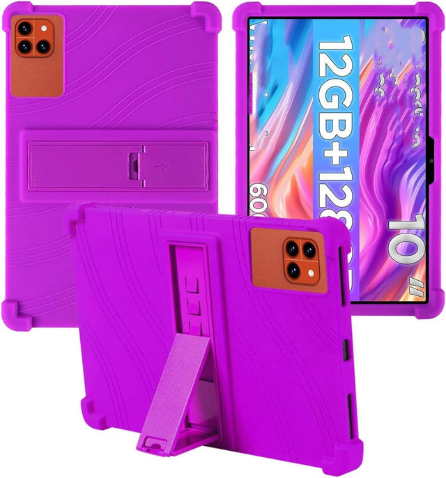 Soft Silicone Case Compatible with Callsky-Tab Ctab 10 10.1 Stand Shockproof Kids