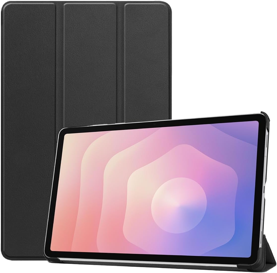 Tri-Fold Tablet Case for Samsung Galaxy Tab S11 11", Premium PU Leather, Scratch Resistant