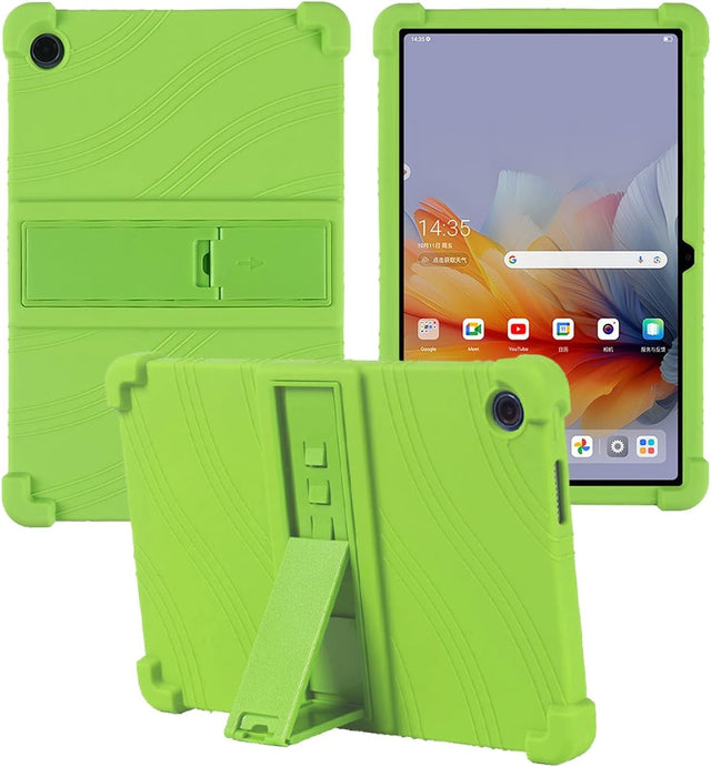 Soft Silicone Case Compatible with Lenovo Tab 10.1 Inch, Kids Friendly with Stand