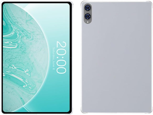 Clear TPU Case for Teclast T65 2025 13.4 Inch Tablet, Ultra-Thin Slim Fit Shockproof Cover, Soft Silicone Kids Friendly Protective Case