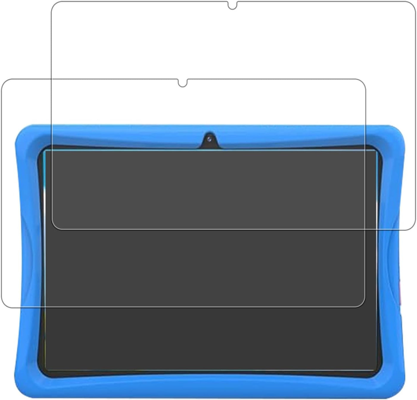 2 Pack Tempered Glass Screen Protector for TABWEE K10 10.1" Tablet, 9H Hardness, Anti-Scratch