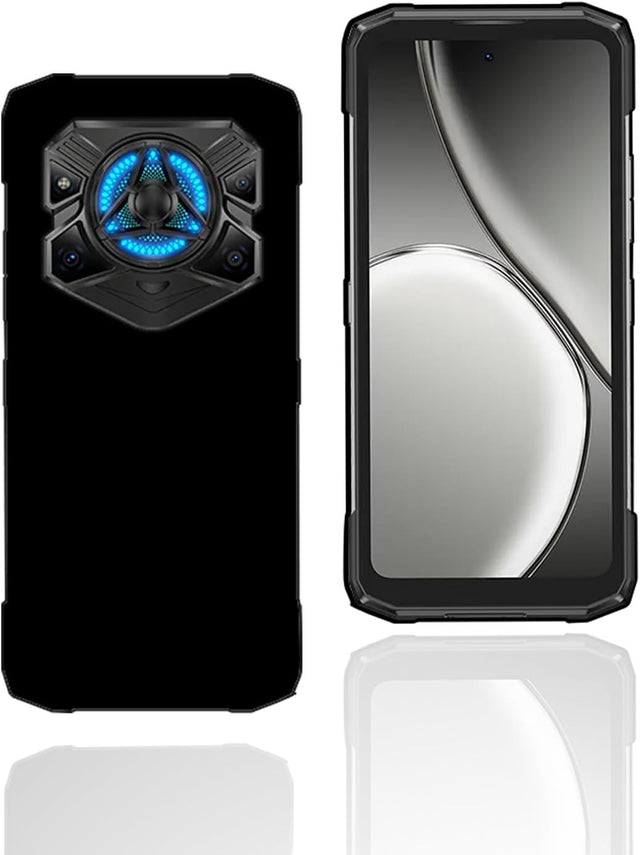 Soft TPU Case for DOOGEE Blade 20 Play, Ultra-Thin Shockproof Cover, Black