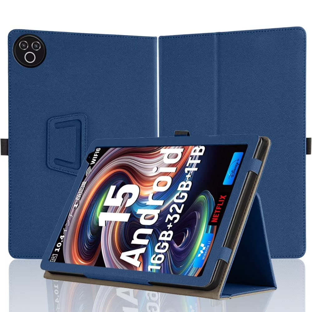 AEE ZO TP1003 10.1 Inch Tablet Case, Premium PU Leather Protective Cover with Hand Strap and Stand