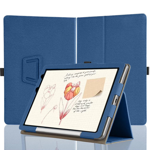 PU Leather Tablet Case for XPPen Magic Note Pad 10.95", with Handheld Band, Stand, Auto Wake/Sleep