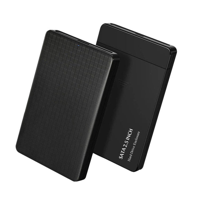 USB 3.0 External Hard Drive Enclosure 2.5" SATA, Tool-Free, for Laptop & Desktop