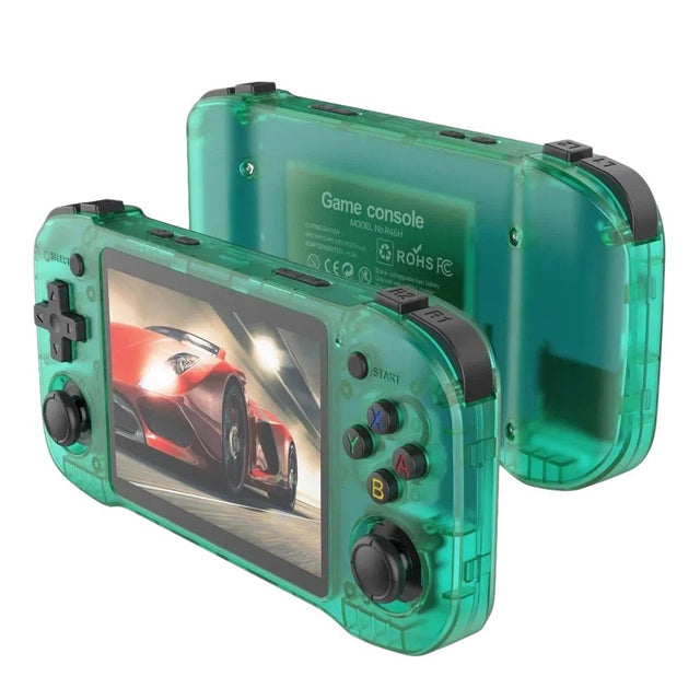 Retro Handheld Game Console R46h, 3.25" Screen, Portable Classic Video Player