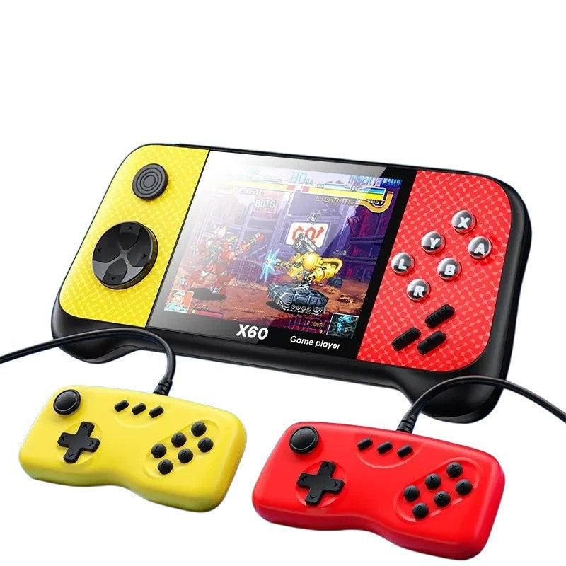 X60 3.5' LCD Screen Game Console Built in 4000+ Games Output TV Display
