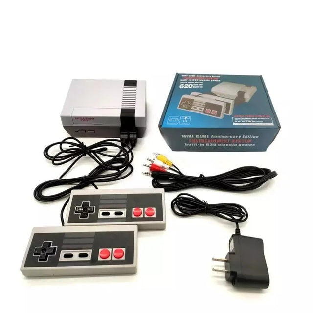 8-Bit TV Game Console, Built-in 620 FC Games, Retro Video Game Machine