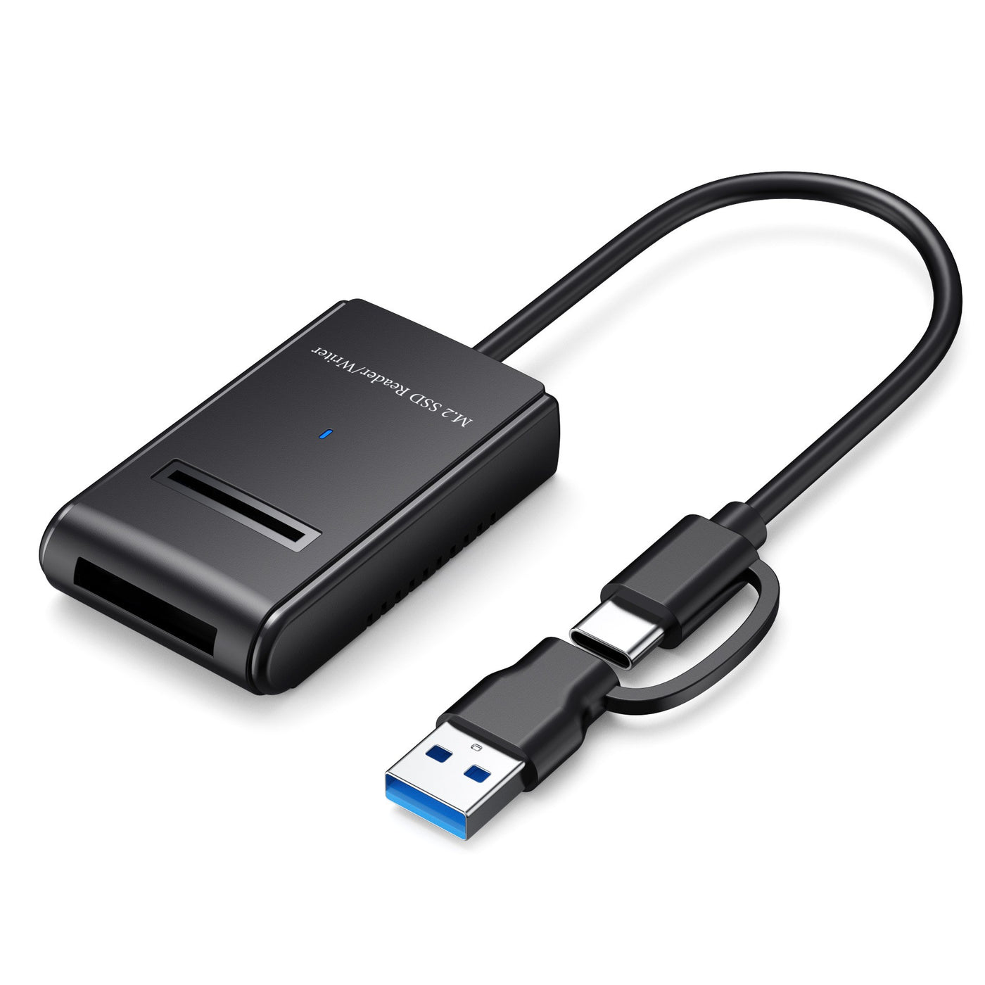 M.2 NVMe NGFF SSD Enclosure, USB Type-C to M.2 Adapter, External Hard Drive Case