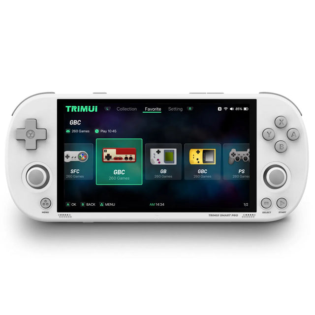 5-Inch HD Handheld Game Console, Open Source, Wireless, Portable Retro Player