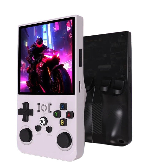 R36max Open Source Handheld Game Console, 4 Inch Screen, Supports 30+ Emulators, Retro Gaming