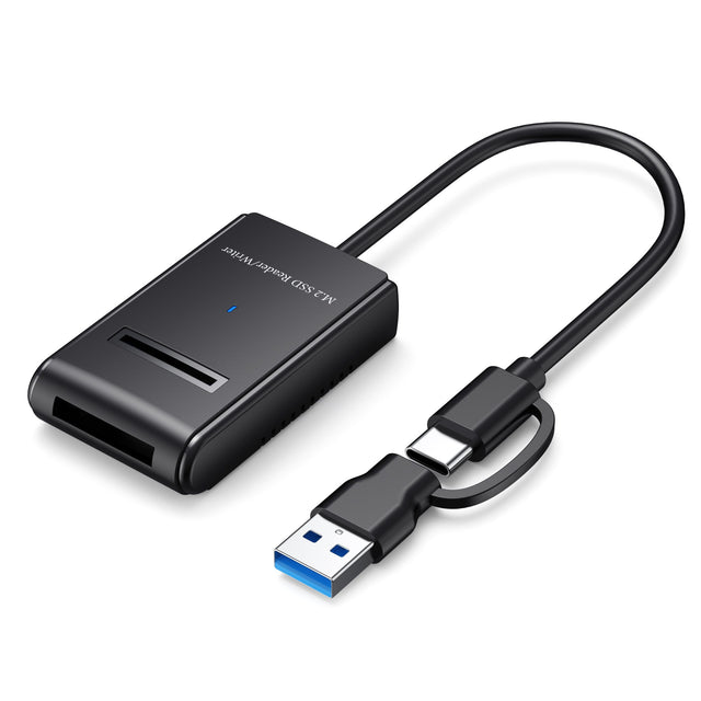 M.2 SSD Enclosure USB Type-C to NVMe/NGFF, External Hard Drive Adapter