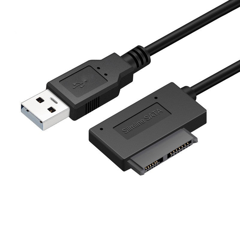 Slimline SATA to USB 3.0 Adapter Cable, 7+6 Pin, for Optical Drive & HDD