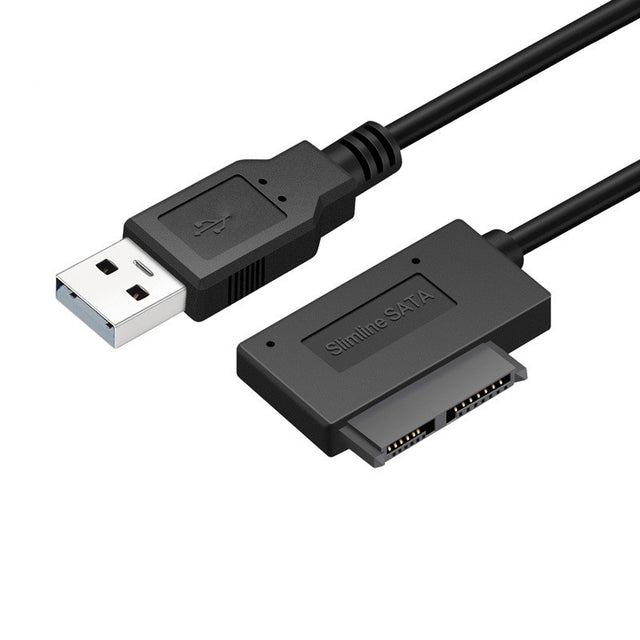 Slimline SATA to USB 3.0 Adapter Cable, 7+6 Pin, for Optical Drive & HDD
