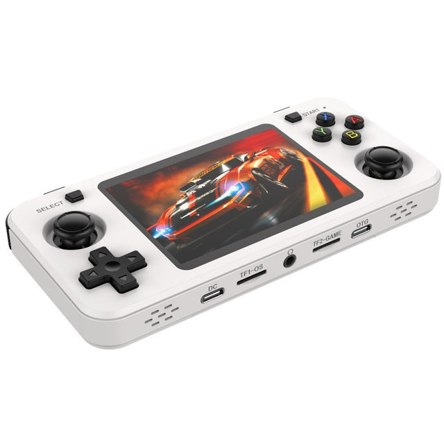 Transparent Handheld Retro Video Game Console, LCD Screen, 16GB, Portable Mini for Travel