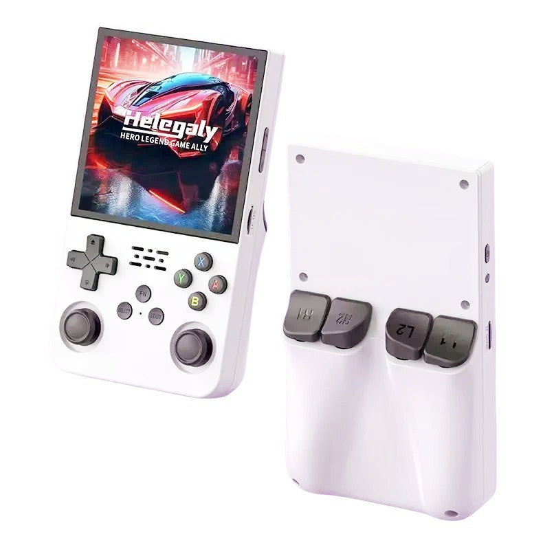 K36max Portable Game Console 4.0" HD Screen, 40000+ Retro Games, WiFi, 128G, for Travel & Family