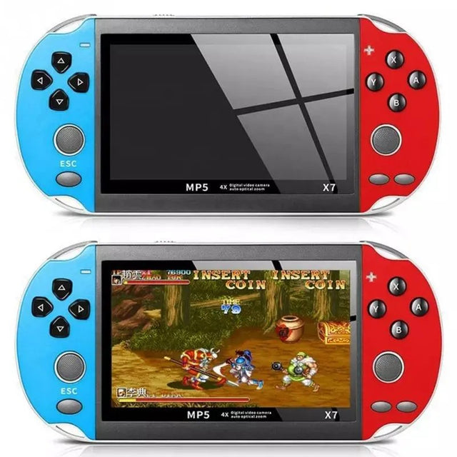 Portable 4.3-Inch Handheld Game Console, X7 Plus, Classic Retro Games for Kids & Adults