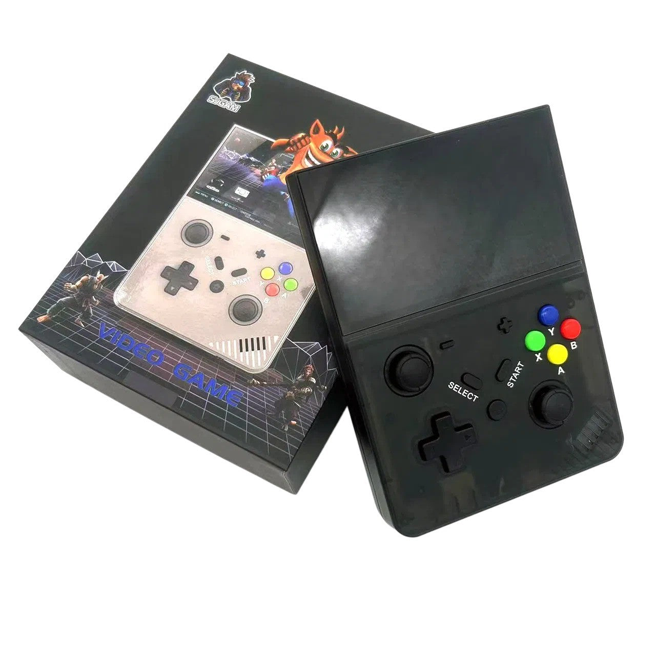Portable Handheld Game Console 4.3" 64G 128G, Open Source System, Retro Video Player