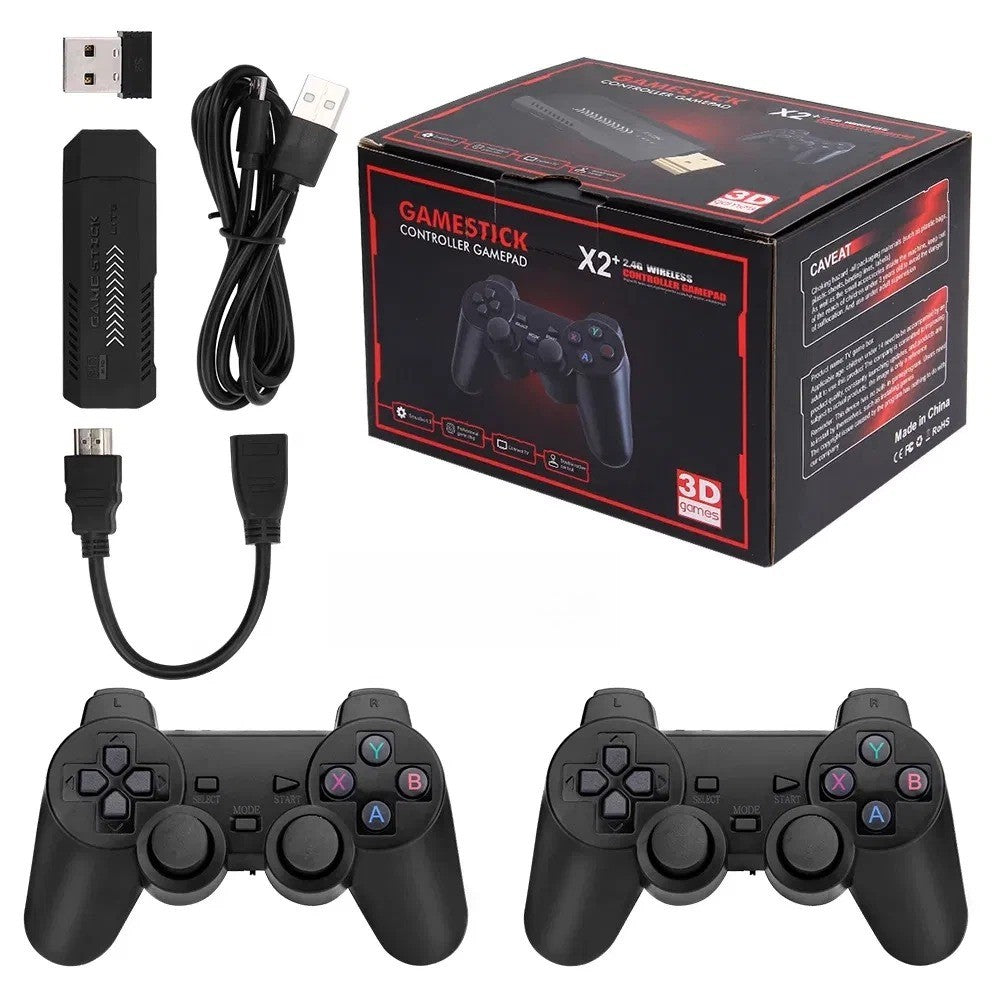 Retro Game Console Gd10, PS1 3D Gaming Controller, 64/128GB, TV Compatible