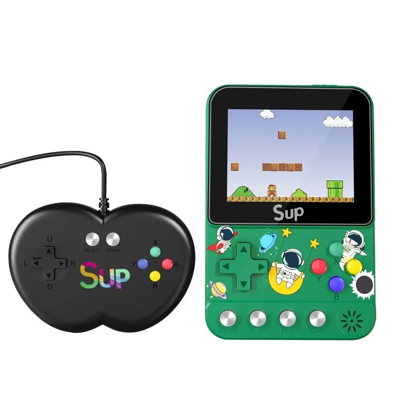 Mini Console F5 Portable Handheld Video Game Player, Connect to TV, Double Players