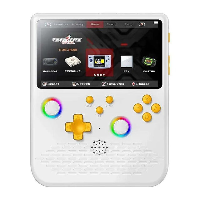 5" Handheld Video Game Console, H5 OTG, 4000mAh, Retro Gaming Player for Kids & Adults
