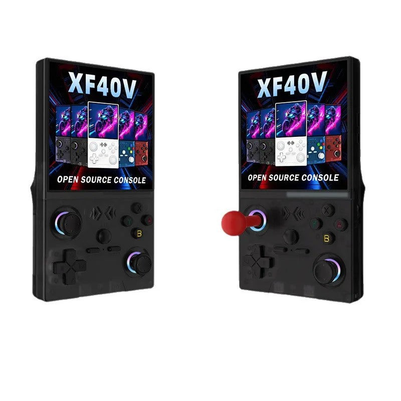 Xf40V Handheld Game Console with Wi-Fi Multiplayer, 3.5" Screen, Portable Retro Gaming