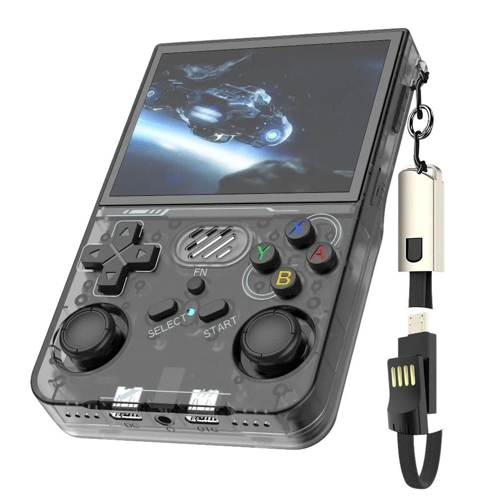 R36xx R36s Video Game Console, 16GB/128GB/256GB, WiFi, Two Player, 3.5" Screen, Retro