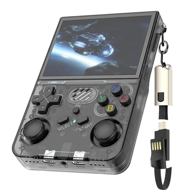 R36xx R36s Video Game Console, 16GB/128GB/256GB, WiFi, Two Player, 3.5" Screen, Retro