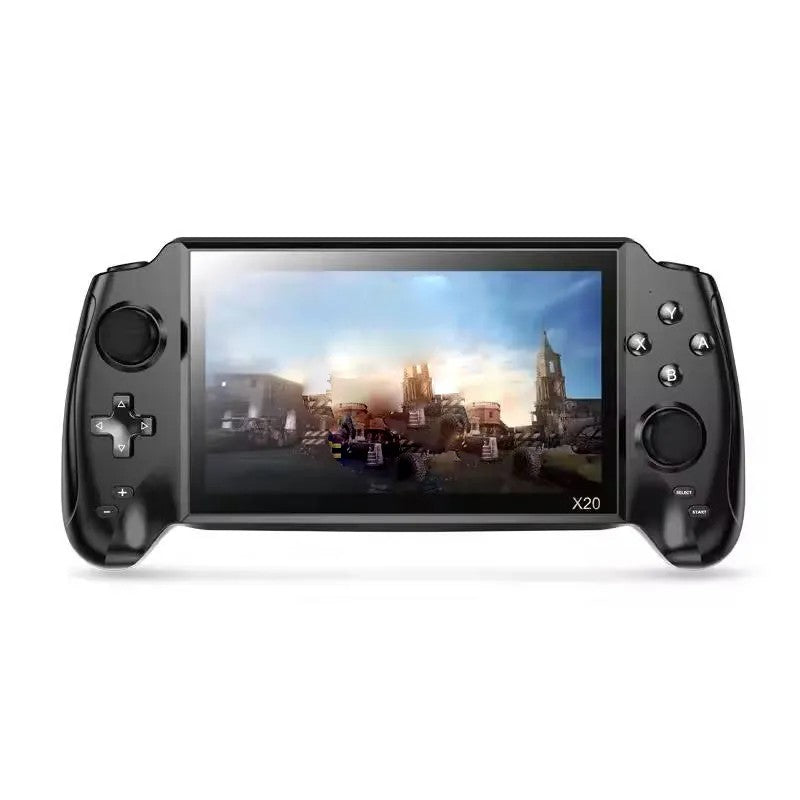 Portable 7" Retro Game Console X20, Built-in 3000 Games, Handheld Gaming Player