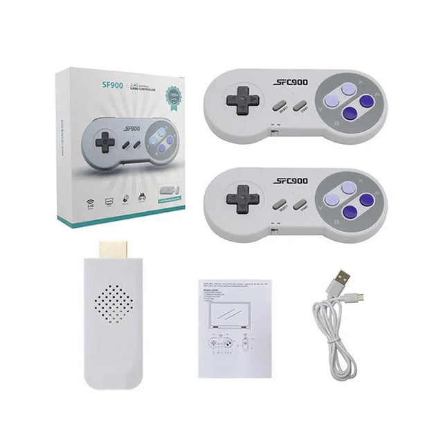 Sf900 Retro TV HD Video Game Console, Wireless Controller, Handheld, for Home & Travel 926GAMES