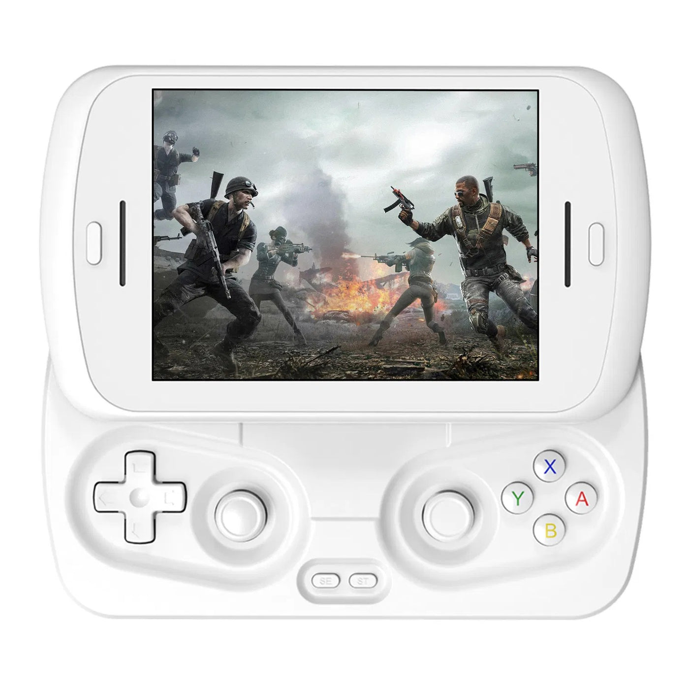 4.7" Touch Screen Android 13 Retro Handheld Game Console, 256GB, White