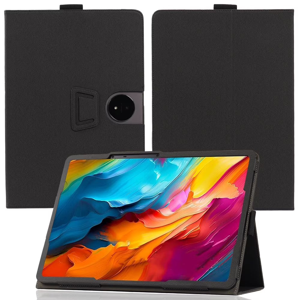 Compatible with TCL NXTPAPER 11 Plus 11" Tablet Case, Premium PU Leather Stand Case with Hand Strap
