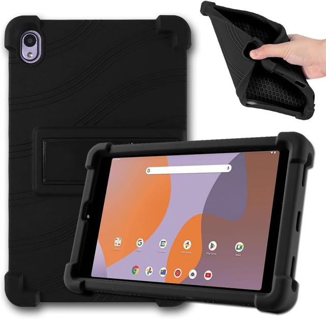 Protective Case Compatible with Onn 8 Inch 2024 Tablet, Shockproof, Multi-Angle Stand, Portable